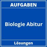 Biologie Abitur Aufgaben PDF