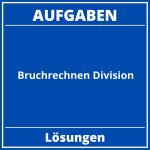 Bruchrechnen Division Aufgaben PDF