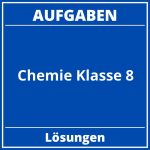 Chemie Aufgaben Klasse 8 PDF