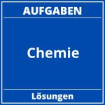 Chemie Aufgaben PDF