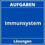 Aufgaben Immunsystem PDF