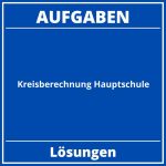 Aufgaben Kreisberechnung Hauptschule PDF