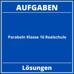 Parabeln Aufgaben Klasse 10 Realschule PDF