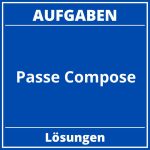 Passe Compose Aufgaben PDF
