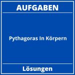 Pythagoras In Körpern Aufgaben PDF