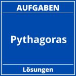 Pythagoras Aufgaben PDF