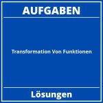 Transformation Von Funktionen Aufgaben PDF