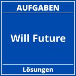 Will Future Aufgaben PDF