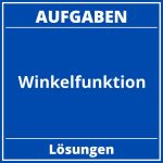 Winkelfunktion Aufgaben PDF